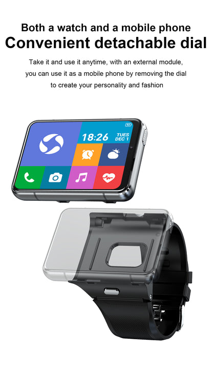 【SACOSDING】4G Large Screen Android Smart Watch